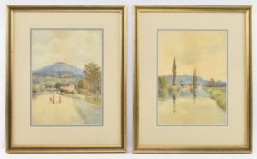 JAMES GIBBS OF BATH (1792-1842) - BATHEASTON LOCAL INTEREST WATERCOLOURS