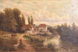 W. G. REYNOLDS - 19TH CENTURY OIL ON CANVAS PAINTING