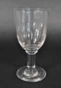 18TH CENTURY GEORGE II STEM DRINKING GLASS