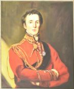 AFTER THOMAS LAWRENCE - OIL ON CANVAS PORTRAIT OF DUKE OF WELLINGTON