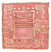 POLLIE & GERRY UTTLEY - STUDIO ART POTTERY INDIAN STYLE WALL PANEL