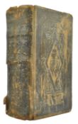1826 THE HOLY BIBLE OXFORD STEREOTYPE EDITION IN CONTEMP. CALF