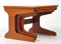 SUNELM - MID CENTURY TEAK NEST OF TABLES