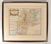ROBERT MORDEN - LATE 17TH CENTURY GLOUCESTERSHIRE MAP