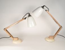 MACLAMP - HABITAT - TWO MID CENTURY DESK LAMPS