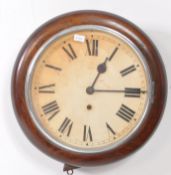 EARLY 20TH CENTURY ENFIELD MAHOGANY WALL CLOCK