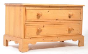 VINTAGE 20TH CENTURY DRY PINE CHEST OF DRAWERS
