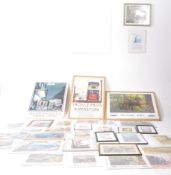 COLLECTION OF REPRODUCTION PRINTS OF RAILWAY INTEREST
