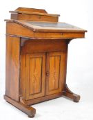 EDWARDIAN EARLY 20TH CENTURY WALNUT DAVENPORT WRITING DESK