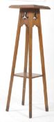 EARLY 20TH CENTURY ARTS & CRAFTS OAK PLANT STAND