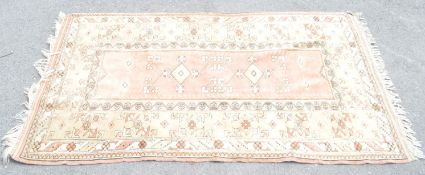 VINTAGE 20TH CENTURY TURKISH MILAS STYLE RUG