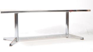 DE NISCO - ITALIAN MID CENTURY 1970S TILE TOP & CHROME COFFEE TABLE
