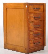 EARLY 20TH CENTURY 1920S MAHOGANY FILING CABINET