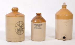 BRISTOL LOCAL INTEREST - COLLECTION OF STONEWARE JUGS