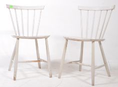 POUL VOTHER - FDB MOBLER - PAIR OF J46 DINING CHAIRS