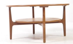 G-PLAN - MID CENTURY TEAK CIRCULAR COFFEE TABLE