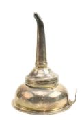 GEORGE III HALLMARKED SILVER STRAINER WINE FUNNEL 1813, LONDON