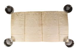 HISTORY - FREDERIC HENRY PRINCE OF ORANGE (D.1647) - SIGNED DECREE