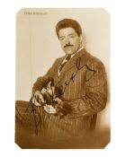 MUSIC - FRITZ KREISLER (D.1962) - SCARCE SIGNED POSTCARD