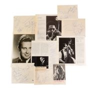 JAZZ / BLUES - COLLECTION OF ASSORTED AUTOGRAPHS