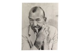 PLAYWRIGHT / WRITER - NOEL COWARD (D.1973) - SIGNED PHOTOGRAPH