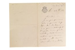 COMPOSERS - CAMILLE SAINT-SEANS (D.1921) - ALS