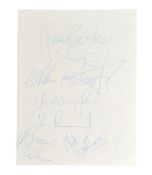 MUSIC - PROCOL HARUM - EARLY BAND AUTOGRAPHS