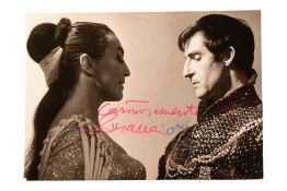 MUSIC / DANCE - SUSANA Y JOSE - MULTI-SIGNED PROMO POSTCARD
