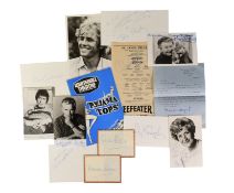 BRITISH COMEDY / ACTORS - COLLECTION OF AUTOGRAPHS