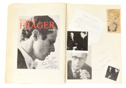 MUSICIANS - LARGE ALBUM OF MID-CENTURY MUSICIAN AUTOGRAPHS