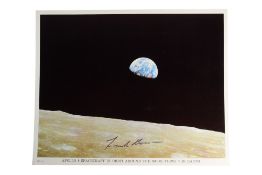 SPACE - FRANK BORMAN (APOLLO 8) - VINTAGE AUTOGRAPHED NASA 8X10