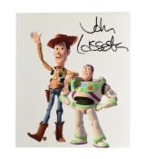 JOHN LASSETER (PIXAR) - TOY STORY - SIGNED 8X10