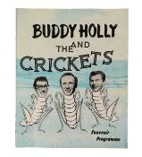 ROCK N ROLL - BUDDY HOLLY - ORIGINAL PROGRAMME FROM BRISTOL COLSTON HALL