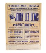 BEATLES INTEREST - COLSTON HALL, BRISTOL - ORIGINAL 1964 HANDBILL / FLYER