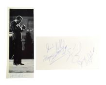 JAZZ - MILES DAVIS QUINTET - FULL BAND AUTOGRAPHS