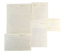 RELIGION / SCIENCE - COLLECTION OF ASSORTED AUTOGRAPHS