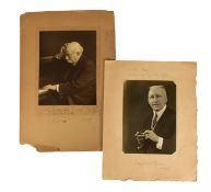 COMPOSERS - SIEGFRIED WAGNER & ISIDOR PHILIPP AUTOGRAPHS