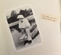 POLYMATH - ALBERT SCHWEITZER - AUTOGRAPH ON PAPER