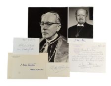 RELIGION / THEOLOGY - VARIOUS LEADERS AUTOGRAPHS
