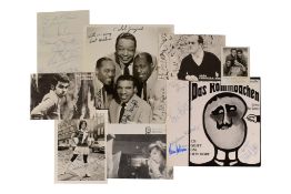 MUSIC - COLLECTION OF ASSORTED AUTOGRAPHS