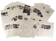 FILM DIRECTORS - LARGE COLLECTION OF AUTOGRAPHS