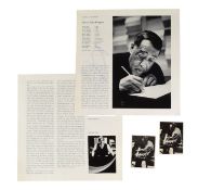 JAZZ - DUKE ELLINGTON - AUTOGRAPH ON A JAZZ PROGRAMME PAGE
