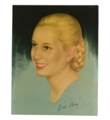 HISTORY - EVA PERON (D.1952) - INCREDIBLY RARE SIGNED PORTRAIT