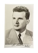 WORLD LEADERS - NICOLAE CEAUSESCU (D.1989) - ROMANIAN DICTATOR