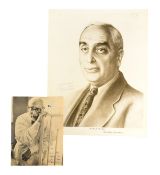 SCIENCE - BELA SHICK (D.1967) - AUTOGRAPHED PHOTOGRAPHS