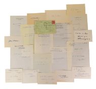 NOBEL PRIZE WINNERS - AUTOGRAPHS - LARGE COLLECTION
