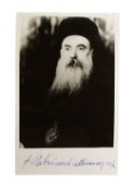 RELIGION - ATHENAGORAS I OF CONSTANTINOPLE SIGNED PHOTOGRAPH