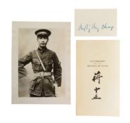 WORLD LEADERS - CHIANG KAI-SHEK (D.1975) - OFFICAL SIGNED CARD