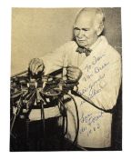 SCIENCE / INVENTORS - LEE DE FOREST (D.1961) - ELECTRIC ENGINEER - AUTOGRAPH