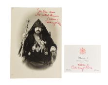 RELIGION - KHOREN I - AUTOGRAPHED CABINET PHOTOGRAPH & CARD